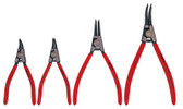 9K 00 19 02 US Knipex 4 PC. EXTERNAL CIRCLIP "SNAP-RING" SET 45 DEGREE