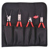 9K 00 19 51 US Knipex 4 PC.  CIRCLIP "SNAP-RING" SET IN POUCH