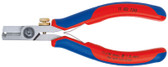 11 82 130 Knipex ELECTRONIC WIRE SHEAR & STRIPPER- COMFORT GRIP