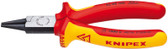 22 08 160 SBA Knipex ROUND NOSE PLIERS-1,000V INSULATED
