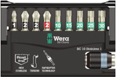 WERA 05073630001 BIT-CHECK 10 STAINLESS 1 SB BITS ASSORTMENT