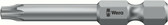 WERA 05134665001 867/4 2IP X 50 MM BITS FOR TORX PLUS SOCKET SCREWS