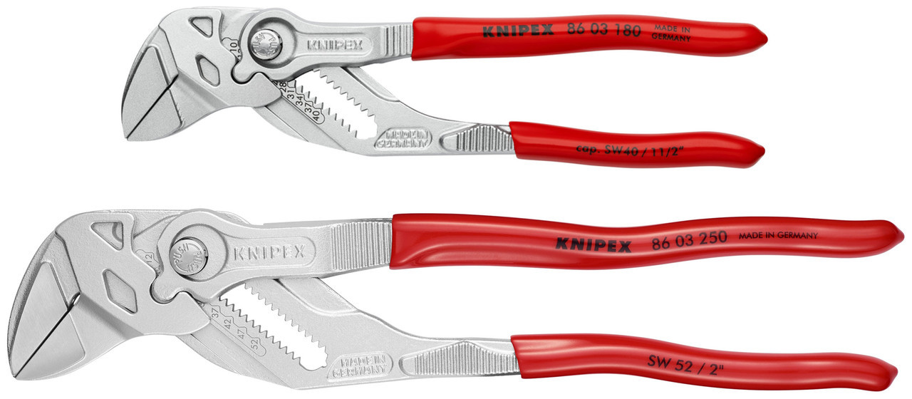 Knipex 2 PC Pliers Wrench Set Promo 180 and 250mm - ChadsToolbox.com Inc