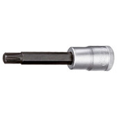 Gedore 1449850 Screwdriver bit socket 1/2", long RIBE M6 INR 19 L 6-100