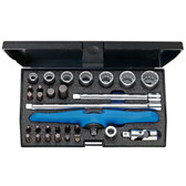 Gedore 2193159 Basic tool set 1/4", INCH, 30 pcs D 20 MOT-A