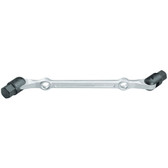 Gedore 6302250 Swivel head wrench double ended 3x4 mm IN 34 3x4