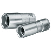 Gedore 6361690 Spark plug socket with retention spring 20.8 mm 1/2" 50