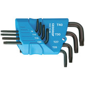 Gedore 1531433 Cranked socket key set 8 pcs TORX T10-T45 H 43 TX-08