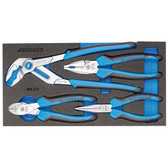 Gedore 2309025 Pliers set in 1/3 CT module 1500 CT1-142