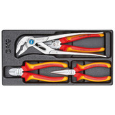 Gedore 1733079 VDE pliers set in 1/3 ES tool module 1500 ES-VDE 145