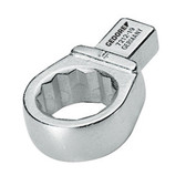 Gedore 7692740 Rectangular ring end fitting SE 9x12, 17 mm 7212-17