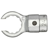 Gedore 1211609 Flared end fitting 16 Z, 9 mm 8797-09