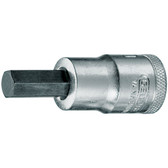 Gedore 6153310 Screwdriver bit socket 1/2" in-hex 7 mm IN 19 7