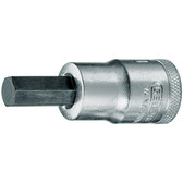 Gedore 6153580 Screwdriver bit socket 1/2" in-hex 8 mm IN 19 8