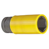 Gedore 2178249 Impact socket 1/2" with protective sleeve, 22 mm K 19 LS 22