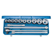 Gedore 6280260 Socket set 3/4" 14 pcs UD 22-50 mm D 32 EMZ