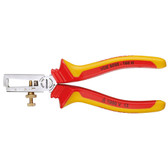 Gedore 1552074 VDE Stripping pliers with VDE insulating sleeves 160 mm VDE 8098-160 H