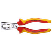 Gedore 1552082 VDE Stripping pliers STRIP-FIX with VDE insulating sleeves 160 mm VDE 8099-160 H