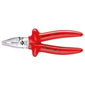 Gedore 1429582 VDE Heavy duty combination pliers with VDE dipped insulation 160 mm VDE 8250-160