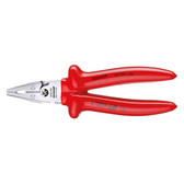 Gedore 6720330 VDE Heavy duty combination pliers with VDE dipped insulation 225 mm VDE 8250-225