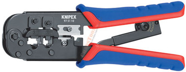 9751  10 Knipex Crimping Pliers for Western Plugs