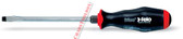 50701 FELO 9mm x 1.6mm x 6" Slotted Screwdriver with Hex Bolster