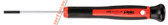 31742 FELO 2.5mm x .4mm x 2-3/8" Precision Slotted Screwdriver