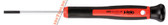 31744 FELO 2.5mm x .4mm x 6" Precision Slotted Screwdriver