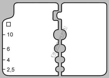 121910   Knipex Spare Blade