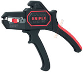 12 62 180 Knipex 7.25 inch SELF-ADJ.INSULATION STRIPPERS - AWG 10-24