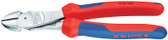 74 05 200 Knipex 8 inch HIGH LEVERAGE DIAGONAL CUTTER - COMFORT GRIP