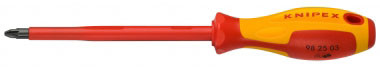 98 25 3  Knipex Screwdriver for Pozidrive Screws