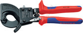 95 31 250 Knipex 10 inch CABLE CUTTERS - RATCHETING TYPE