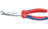 38 95 200 Knipex 8 inch LONG NOSE PLIERS W/O CUTTER - GRABBER - COMFORT GRIP