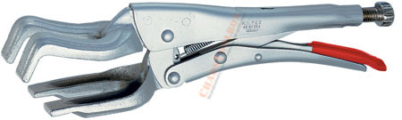 42 24 280 Knipex 11 inch LOCKING PLIERS - WELDING JAWS - ChadsToolbox.com  Inc
