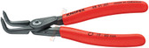 48 21 J11 Knipex 5.2 inch PRECISION RETAIN. RING PLIERS - INTERNAL ANGLED