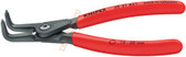 49 21 A11 Knipex 5.2 inch PRECISION RETAIN. RING PLIERS - EXTERNAL ANGLED