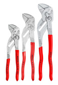 Knipex 00 20 06 US2 3 Pc Plier Wrench Set 7, 10, and 12inch