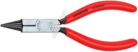 19 01 130 Knipex 5.2 inch ROUND NOSE PLIERS - JEWELER'S PLIERS