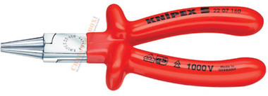 2207 160  Knipex Round Nose Pliers
