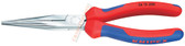 26 15 200 Knipex 8 inch LONG NOSE PLIERS W/ CUTTER - COMFORT GRIP