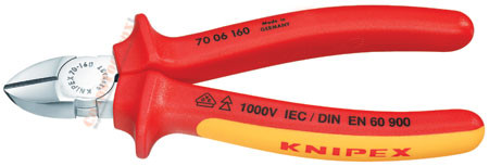 7006 125 Knipex Diagonal Cutters - ChadsToolbox.com Inc