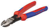74 02 200 Knipex 8 inch HIGH LEVERAGE DIAGONAL CUTTER - COMFORT GRIP