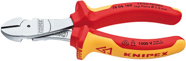 Knipex 74 06 160 High Leverage insulated diagonal cutters