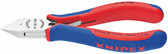 77 42 130 Knipex 5.25 inch ELECTRONICS DIA. CUTTER - COMFORT GRIP