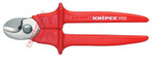 95 06 230 Knipex 9.25 inch CABLE SHEARS - 1,000V