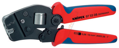 9753  8 Knipex Self-Adjusting Crimping Pliers