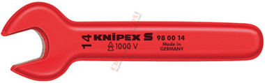 98 00 1/2 Knipex 5.5 inch OPEN END WRENCH - 1,000V - 1/2