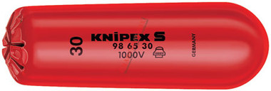 98 65 10 Knipex 3 inch PLASTIC SLIP-ON CAPS - 10MM - INSULATED