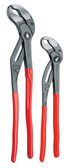 Knipex King and Queen XL and XXL Cobra Plier Set 87 01 400 and 560 With New Textured Grip